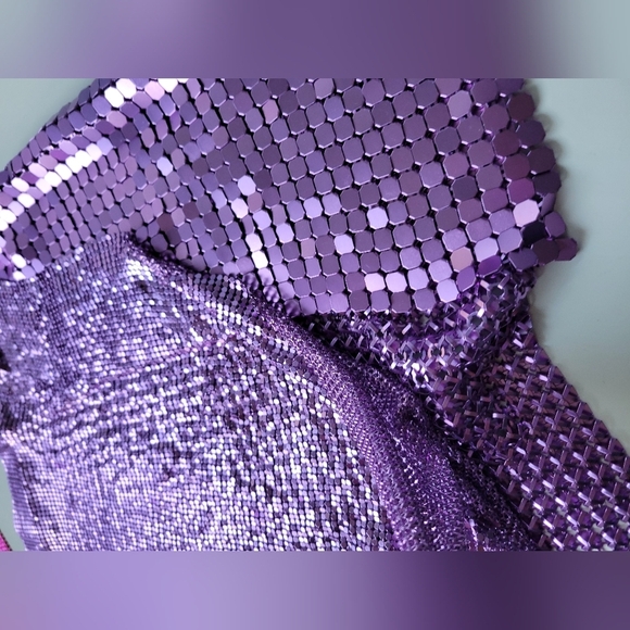 8 Other Reasons Colorblock Chainmail Set Pink Purple XS-S? - Picture 6 of 13